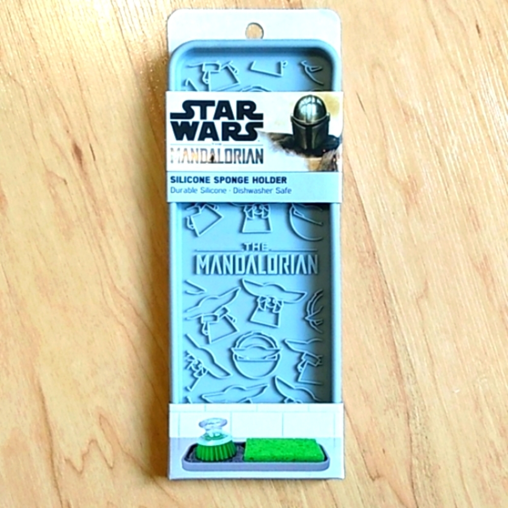 Star Wars The Mandalorian  Kitchen Sink silicone sponge holder